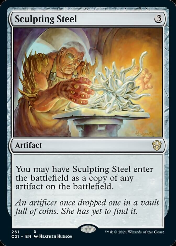 Sculpting Steel [Commander 2021] | Clutch Gaming