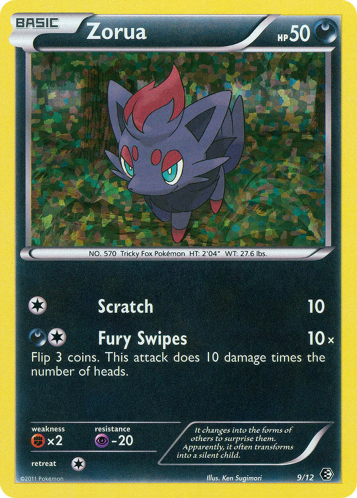 Zorua (9/12) [McDonald's Promos: 2011 Collection] | Clutch Gaming