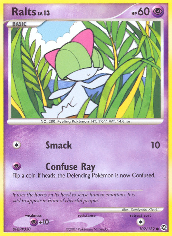 Ralts (102/132) [Diamond & Pearl: Secret Wonders] | Clutch Gaming