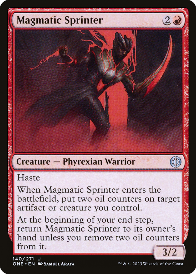 Magmatic Sprinter [Phyrexia: All Will Be One] | Clutch Gaming