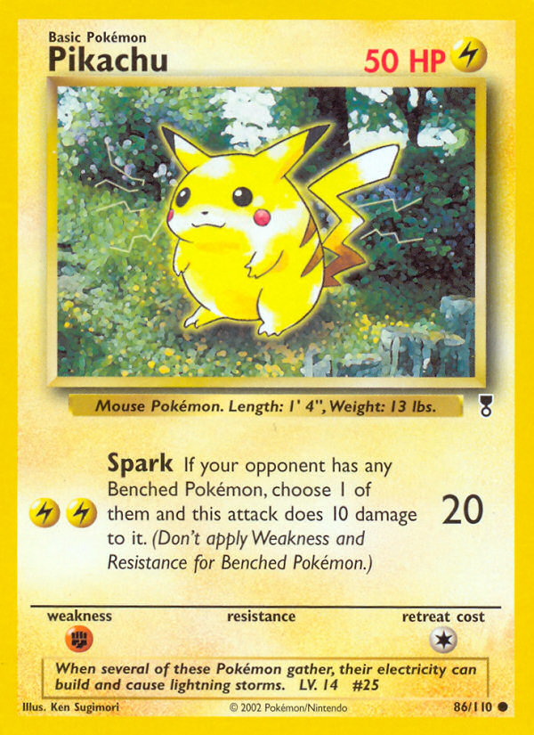 Pikachu (86/110) [Legendary Collection] | Clutch Gaming