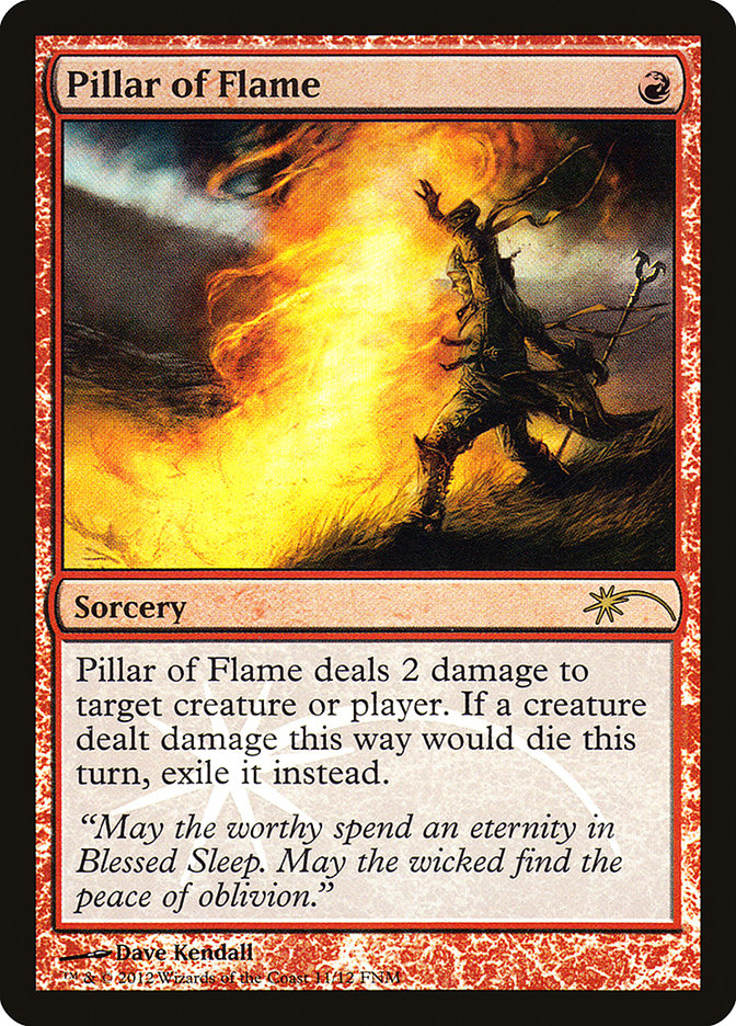 Pillar of Flame [Friday Night Magic 2012] | Clutch Gaming