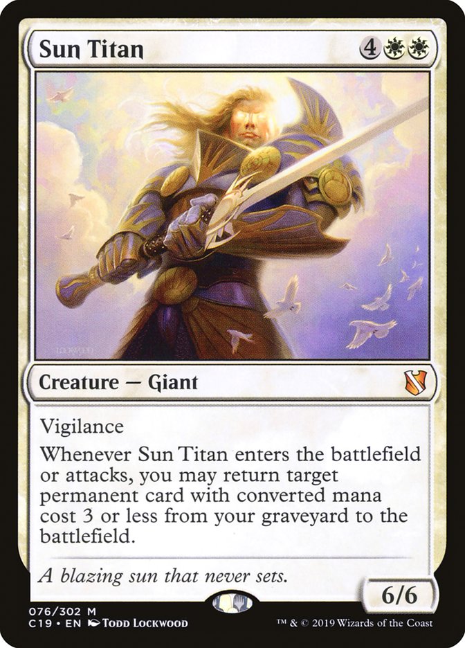 Sun Titan [Commander 2019] | Clutch Gaming