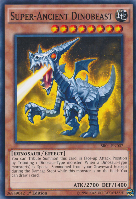 Super-Ancient Dinobeast [SR04-EN007] Common | Clutch Gaming