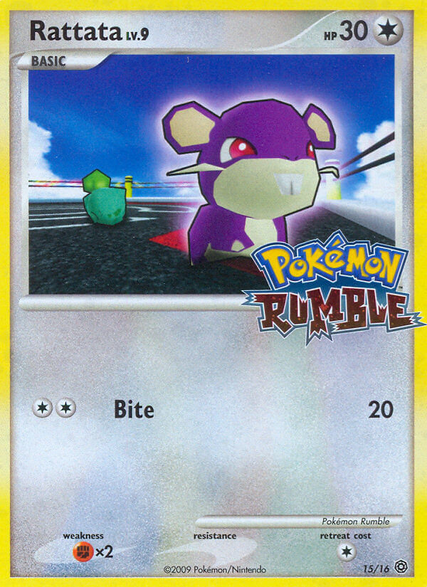 Rattata (15/16) [Pokémon Rumble] | Clutch Gaming