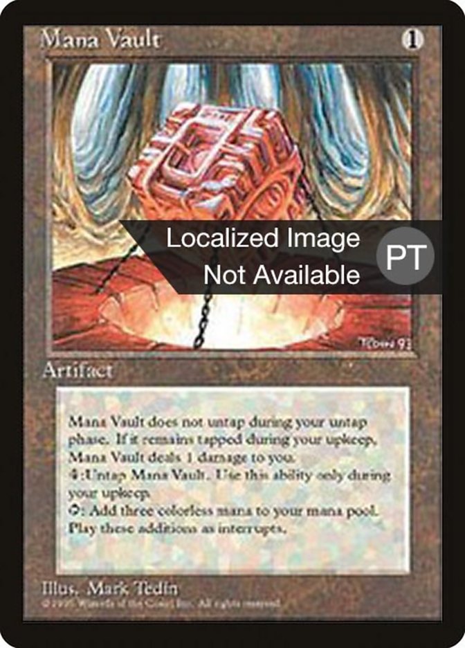 Mana Vault [Fourth Edition (Foreign Black Border)] | Clutch Gaming