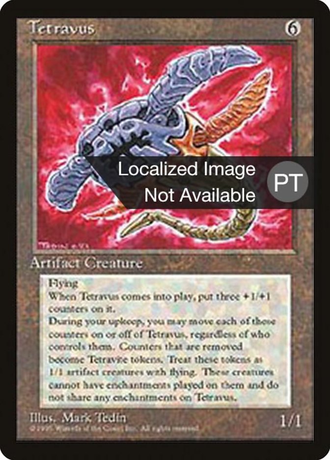 Tetravus [Fourth Edition (Foreign Black Border)] | Clutch Gaming