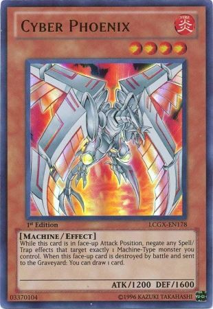 Cyber Phoenix [LCGX-EN178] Ultra Rare | Clutch Gaming