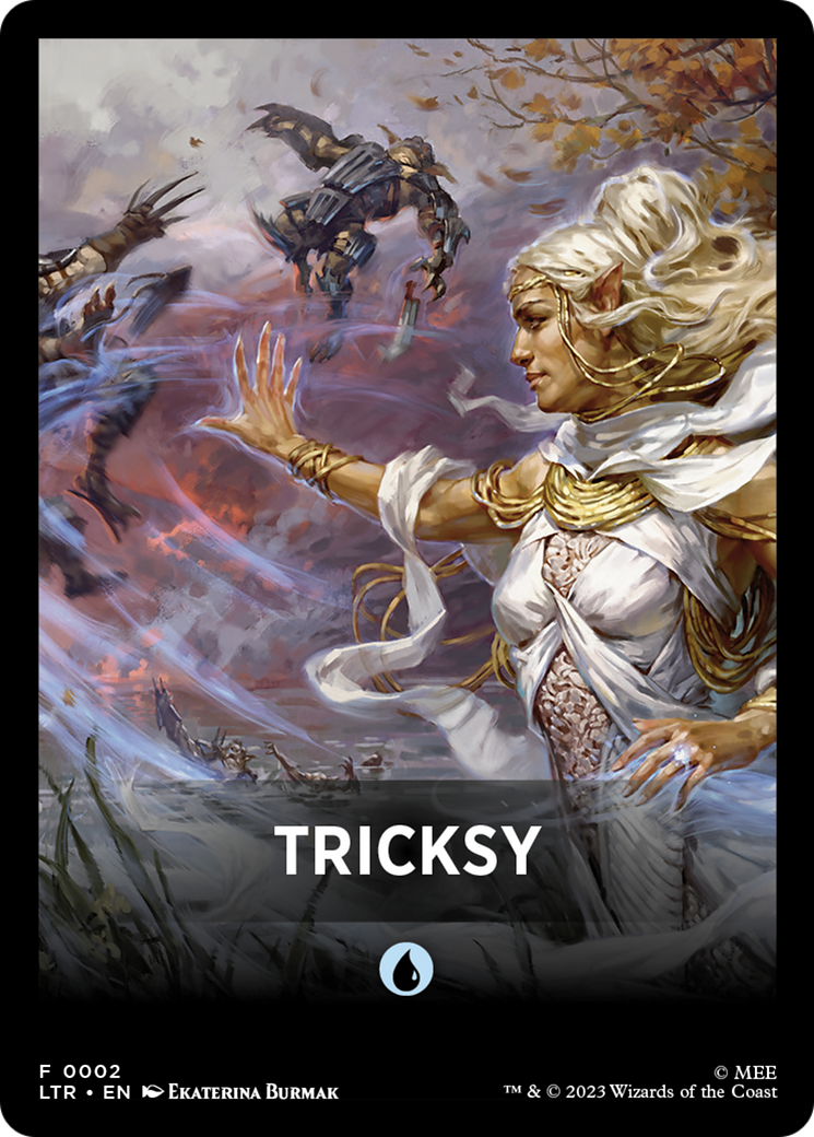 Tricksy Theme Card [The Lord of the Rings: Tales of Middle-Earth Tokens] | Clutch Gaming