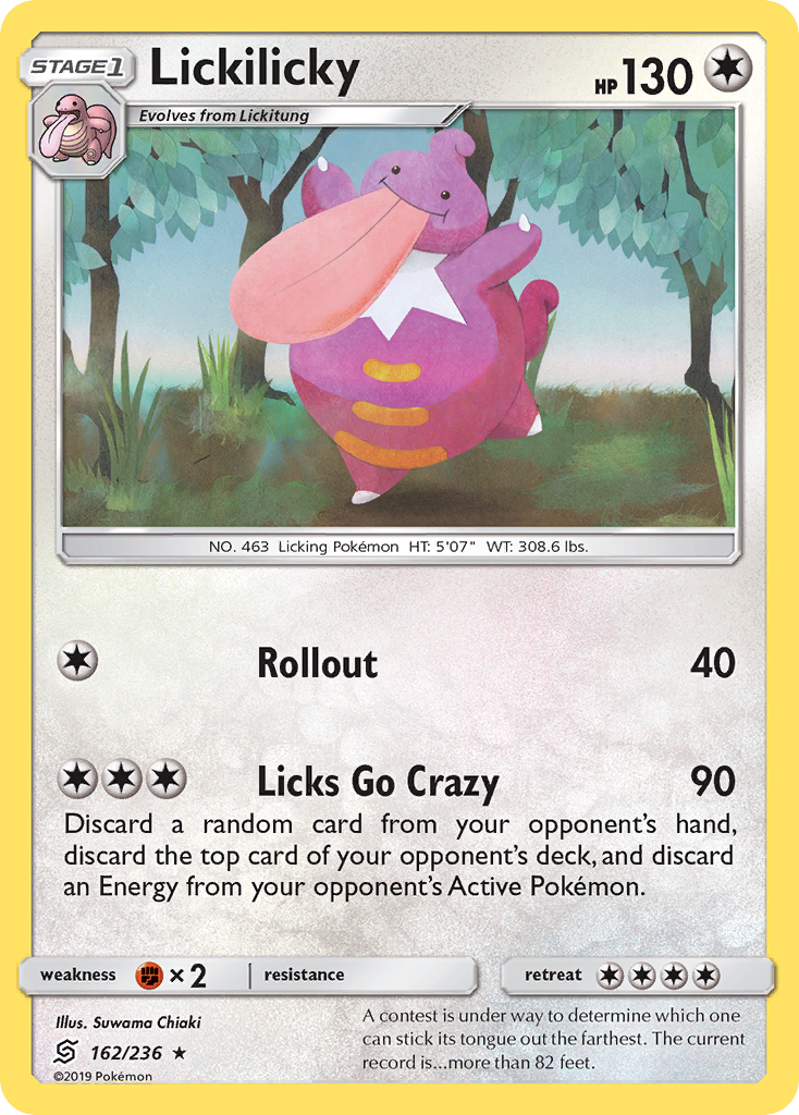 Lickilicky (162/236) [Sun & Moon: Unified Minds] | Clutch Gaming