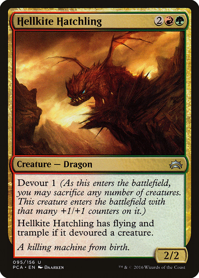 Hellkite Hatchling [Planechase Anthology] | Clutch Gaming