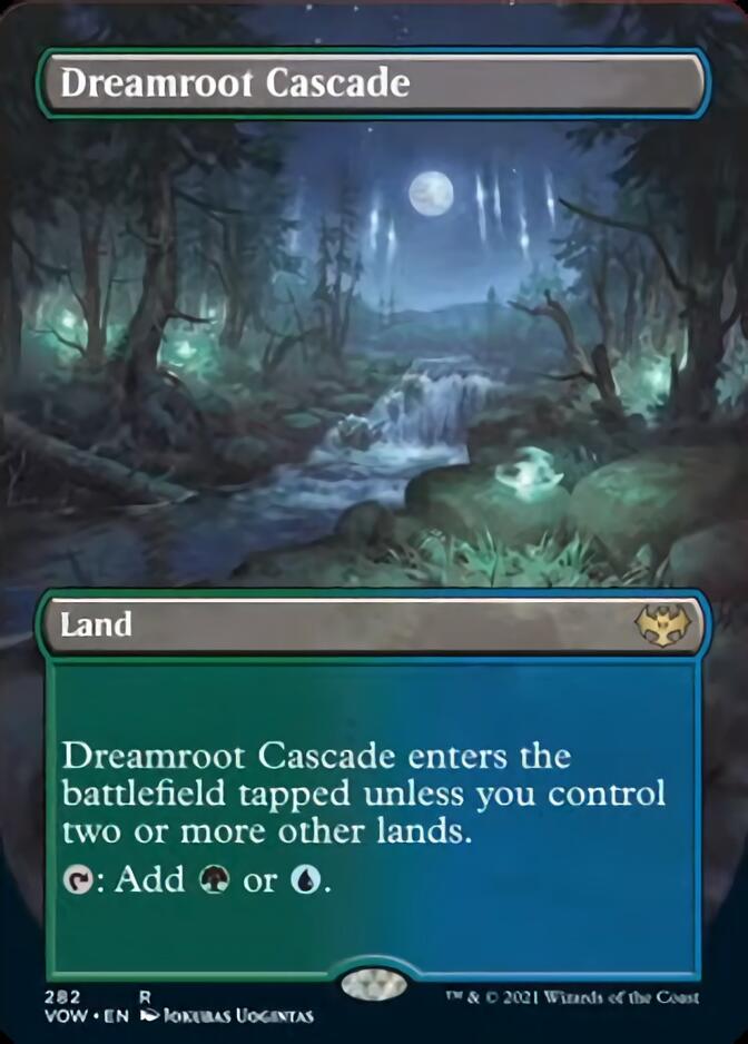 Dreamroot Cascade (Borderless Alternate Art) [Innistrad: Crimson Vow] | Clutch Gaming