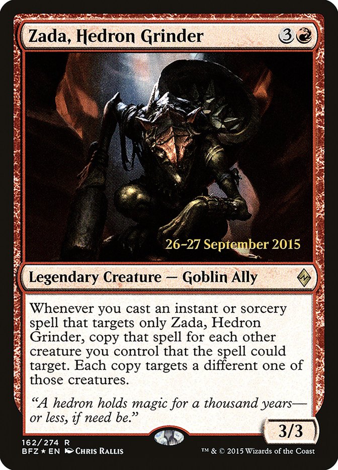 Zada, Hedron Grinder [Battle for Zendikar Prerelease Promos] | Clutch Gaming