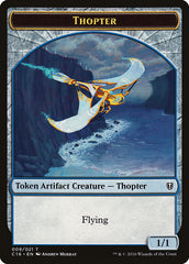 Goat // Thopter Double-Sided Token [Commander 2016 Tokens] | Clutch Gaming