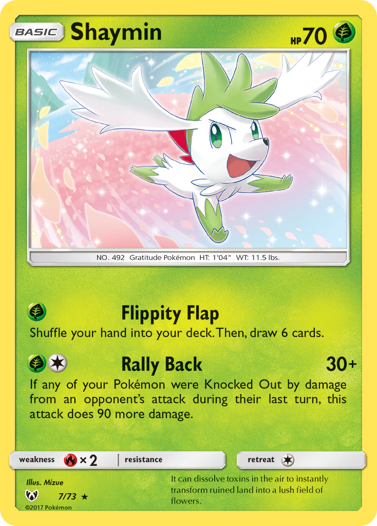 Shaymin (7/73) [Sun & Moon: Shining Legends] | Clutch Gaming