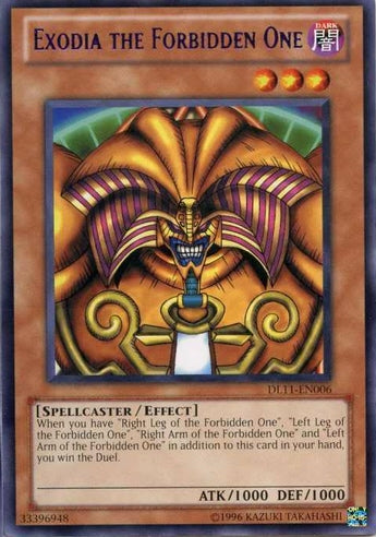 Exodia the Forbidden One (Purple) [DL11-EN006] Rare | Clutch Gaming