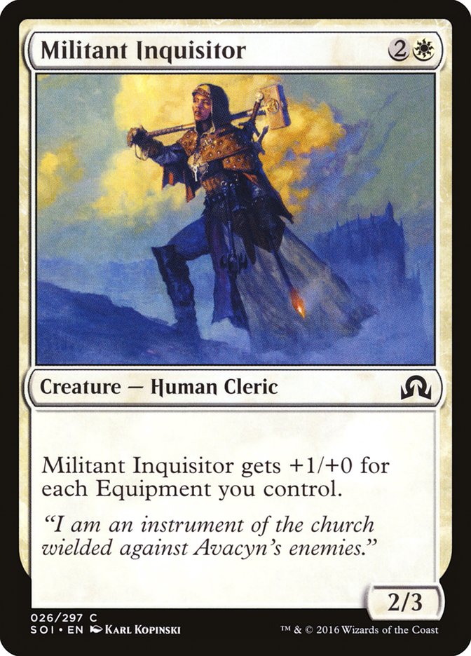 Militant Inquisitor [Shadows over Innistrad] | Clutch Gaming