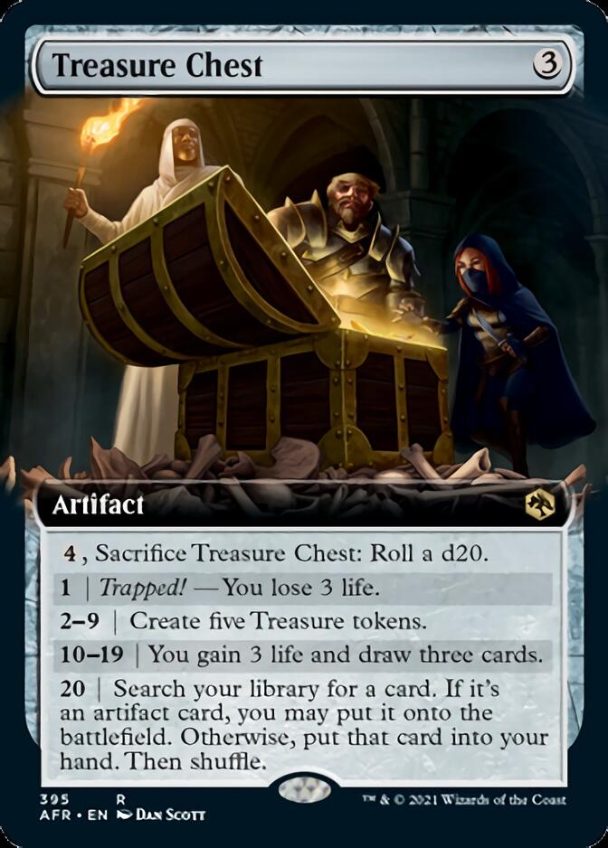 Treasure Chest (Extended Art) [Dungeons & Dragons: Adventures in the Forgotten Realms] | Clutch Gaming