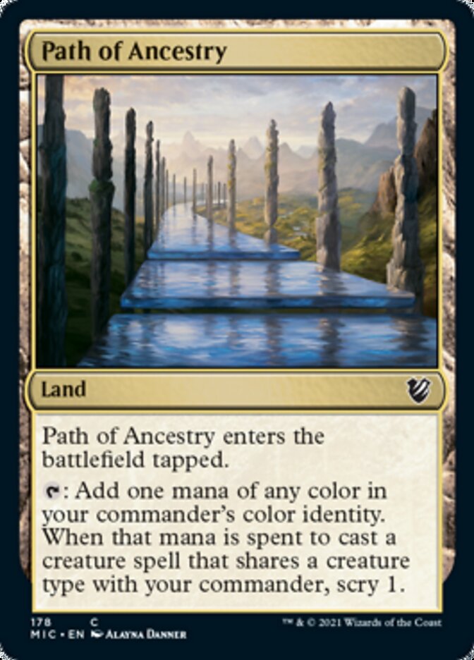 Path of Ancestry [Innistrad: Midnight Hunt Commander] | Clutch Gaming