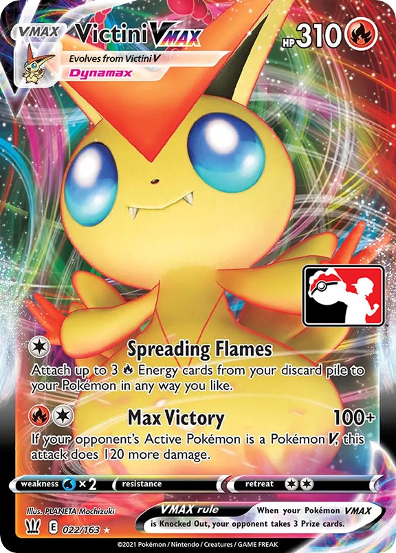 Victini VMAX (022/163) [Prize Pack Series One] | Clutch Gaming