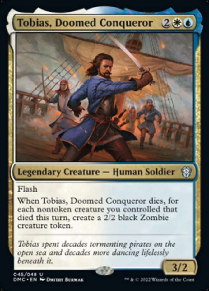 Tobias, Doomed Conqueror [Dominaria United Commander] | Clutch Gaming