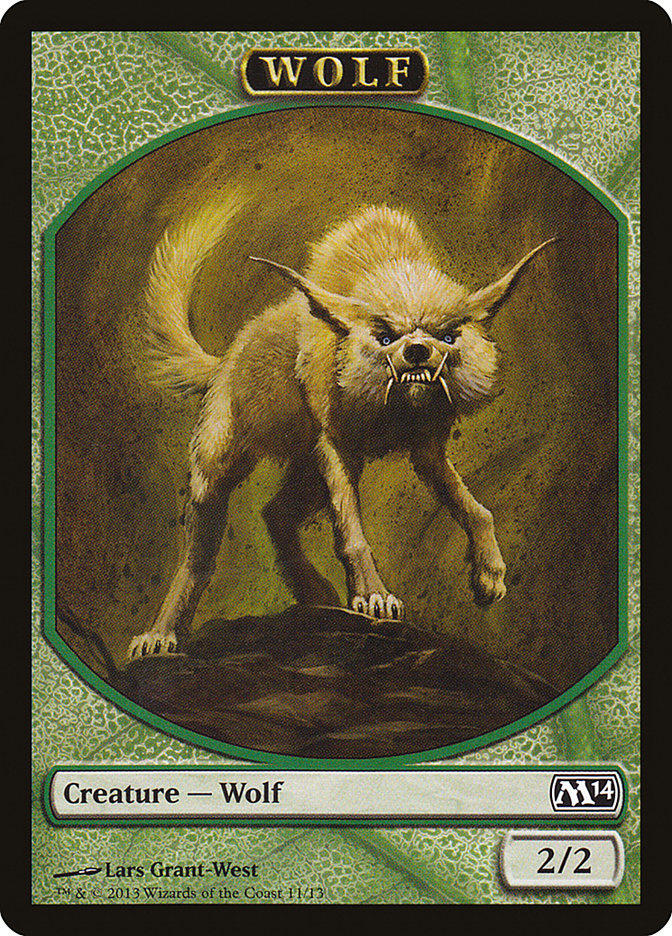 Wolf Token [Magic 2014 Tokens] | Clutch Gaming