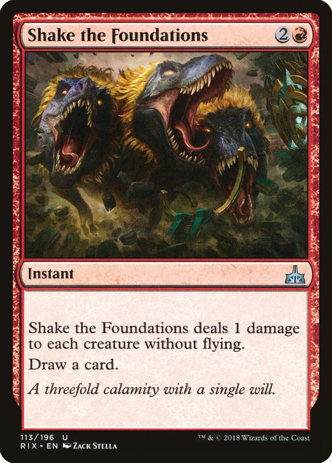 Shake the Foundations [Rivals of Ixalan] | Clutch Gaming