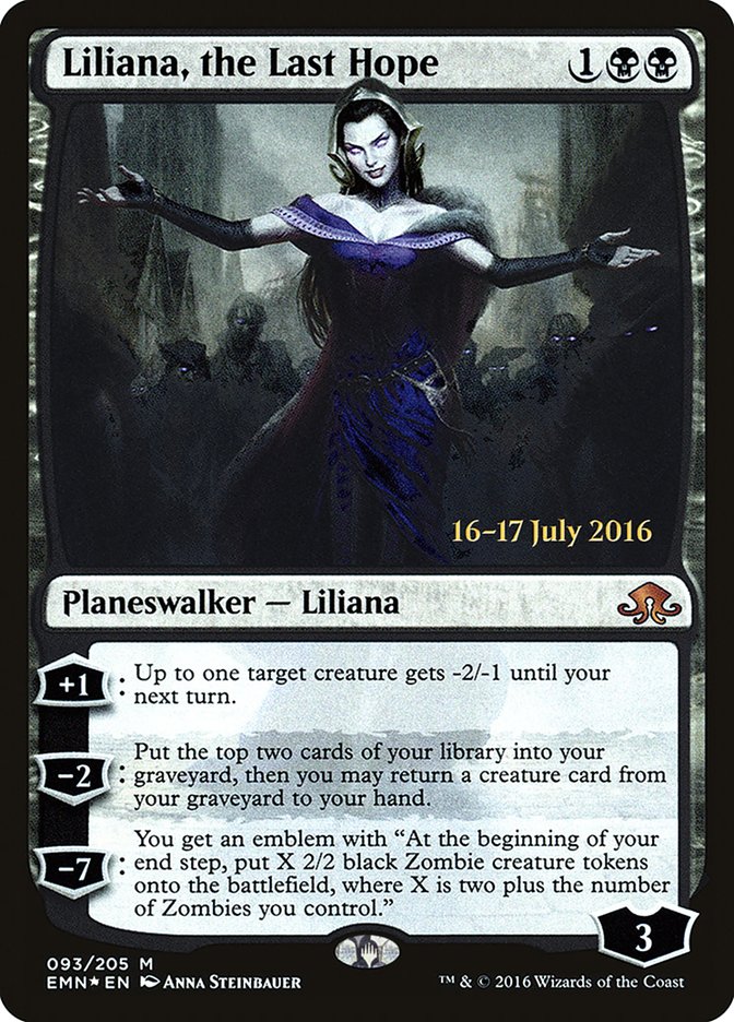 Liliana, the Last Hope [Eldritch Moon Prerelease Promos] | Clutch Gaming