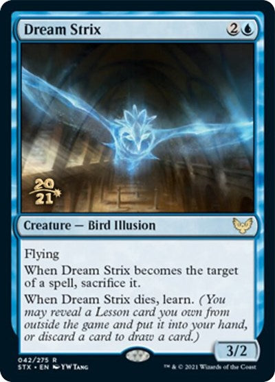 Dream Strix [Strixhaven: School of Mages Prerelease Promos] | Clutch Gaming