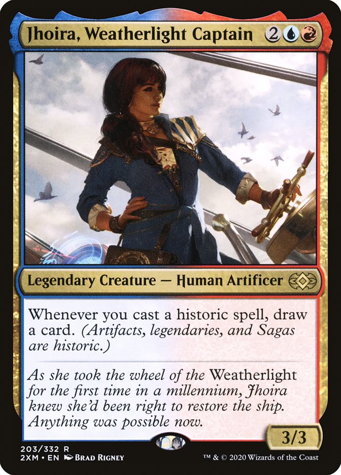 Jhoira, Weatherlight Captain [Double Masters] | Clutch Gaming