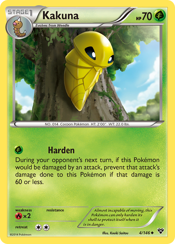 Kakuna (4/146) [XY: Base Set] | Clutch Gaming