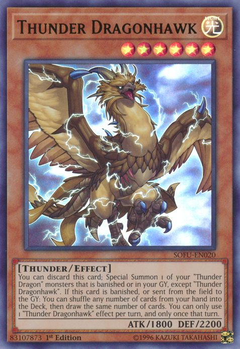 Thunder Dragonhawk [SOFU-EN020] Ultra Rare | Clutch Gaming