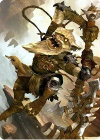 Teeterpeak Ambusher Art Card [Zendikar Rising Art Series] | Clutch Gaming