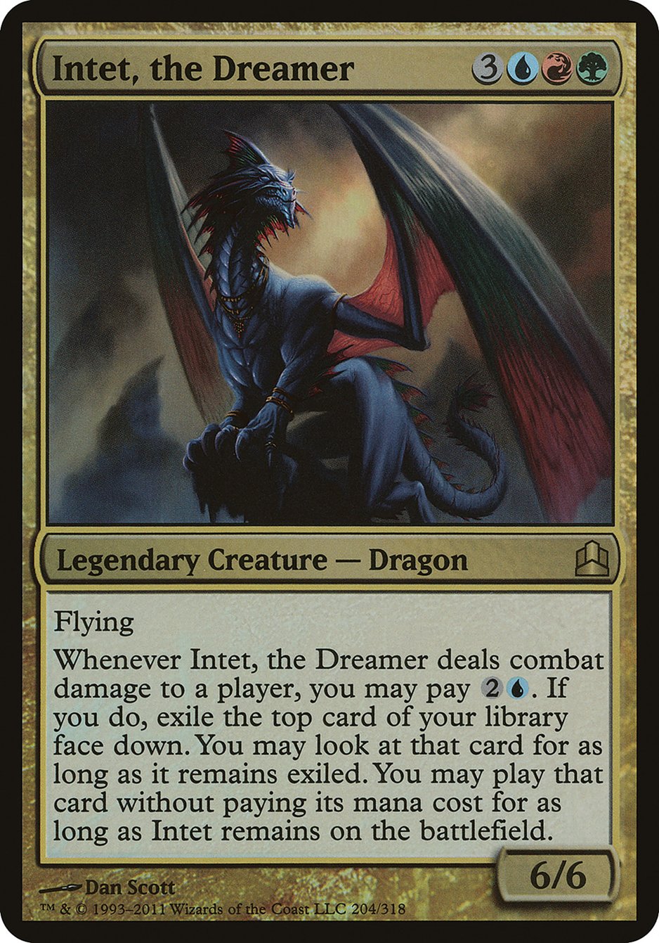 Intet, the Dreamer (Oversized) [Commander 2011 Oversized] | Clutch Gaming