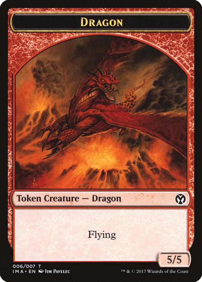 Dragon Token (006/007) [Iconic Masters Tokens] | Clutch Gaming