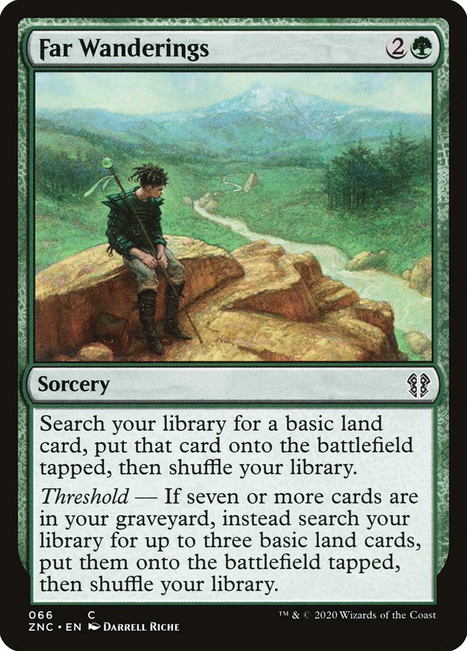Far Wanderings [Zendikar Rising Commander] | Clutch Gaming