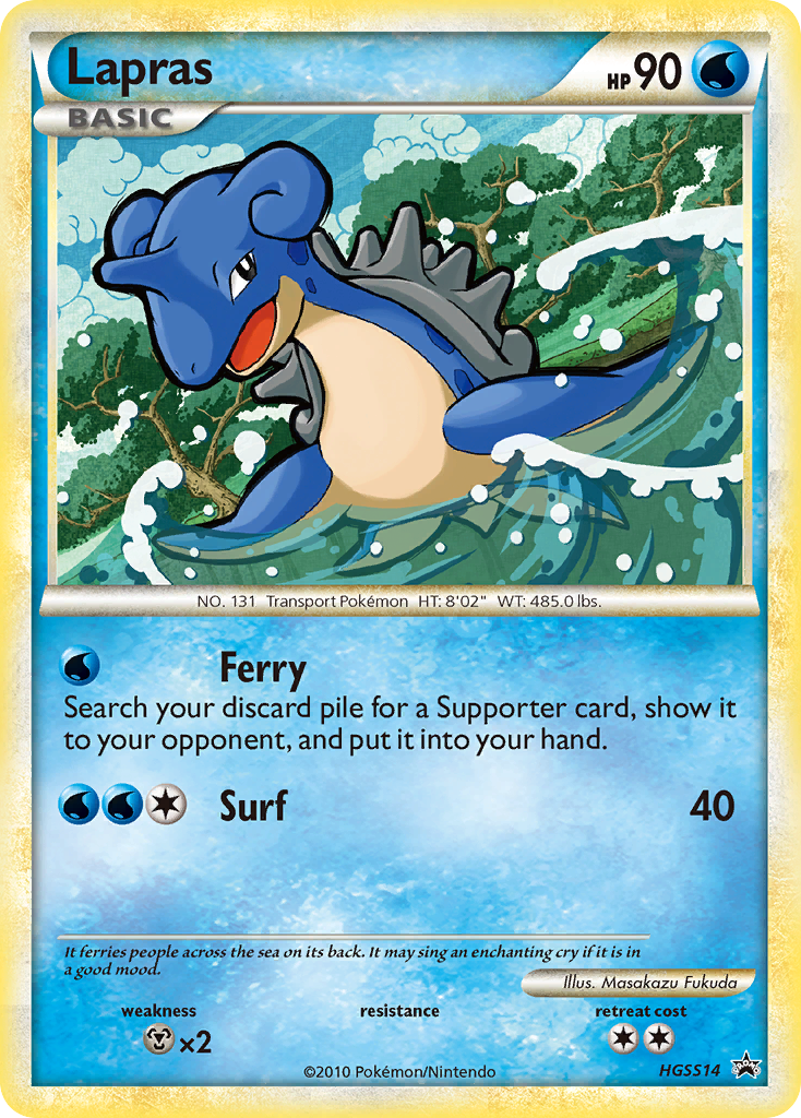 Lapras (HGSS14) [HeartGold & SoulSilver: Black Star Promos] | Clutch Gaming