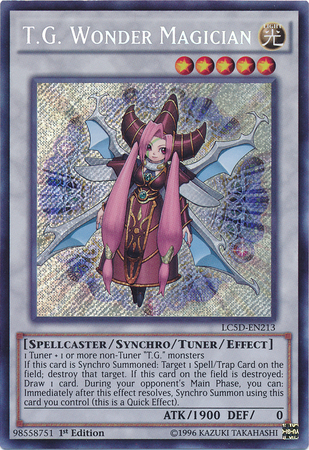 T.G. Wonder Magician [LC5D-EN213] Secret Rare | Clutch Gaming