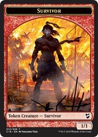 Survivor // Myr (023) Double-Sided Token [Commander 2018 Tokens] | Clutch Gaming