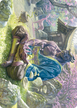 Kosei, Penitent Warlord Art Card [Kamigawa: Neon Dynasty Art Series] | Clutch Gaming