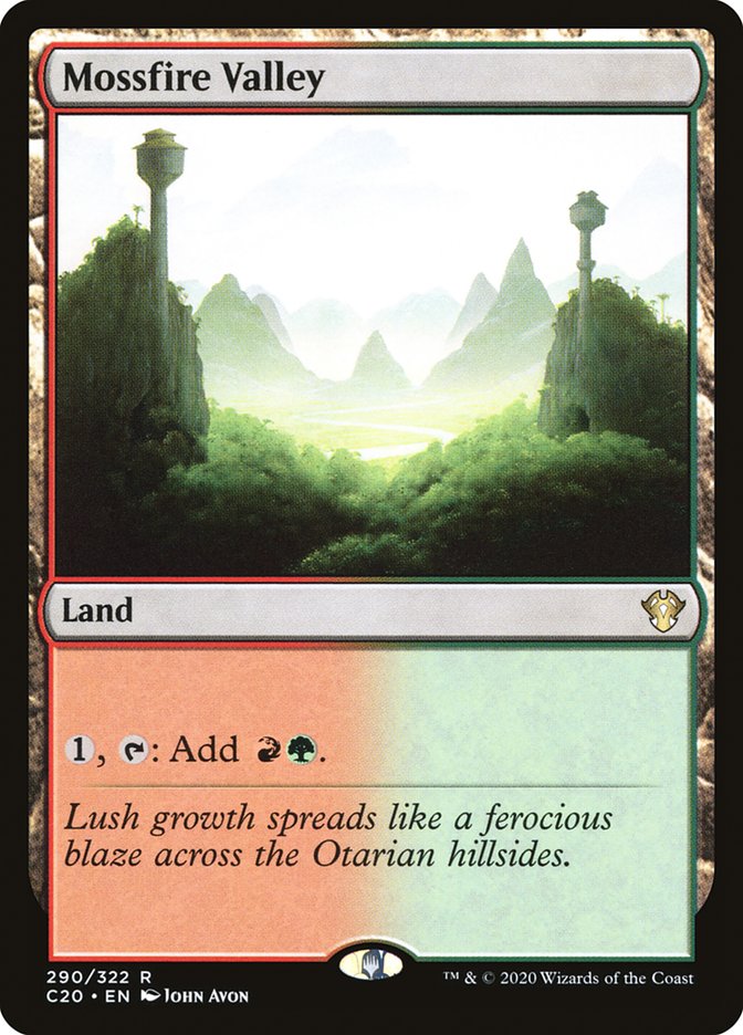 Mossfire Valley [Commander 2020] | Clutch Gaming
