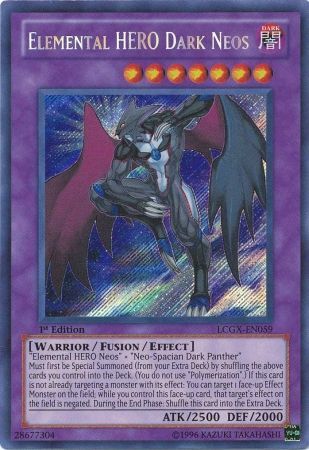 Elemental HERO Dark Neos [LCGX-EN059] Secret Rare | Clutch Gaming