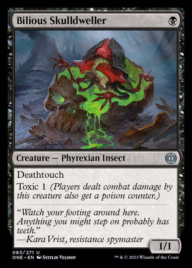 Bilious Skulldweller [Phyrexia: All Will Be One] | Clutch Gaming