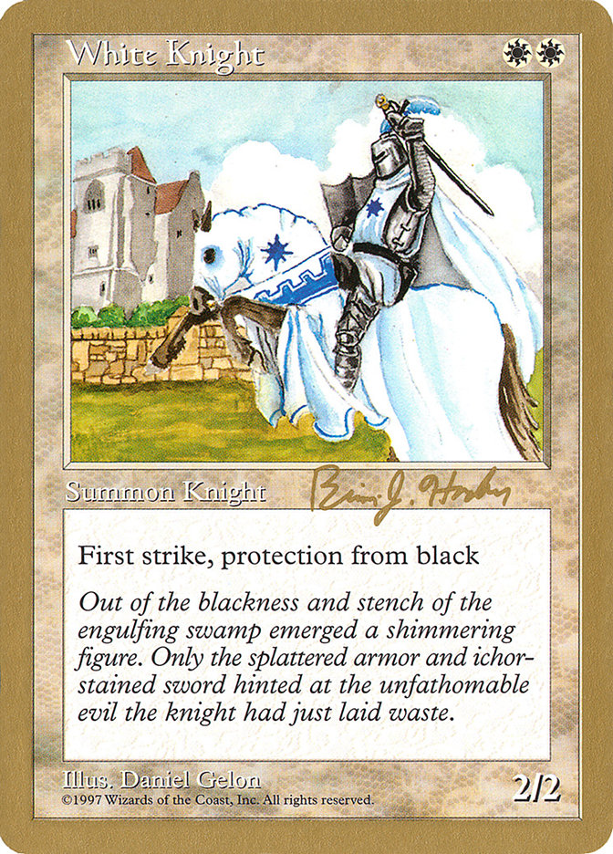 White Knight (Brian Hacker) [World Championship Decks 1998] | Clutch Gaming