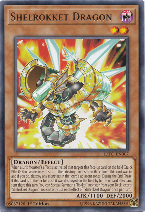 Shelrokket Dragon [EXFO-EN007] Rare | Clutch Gaming