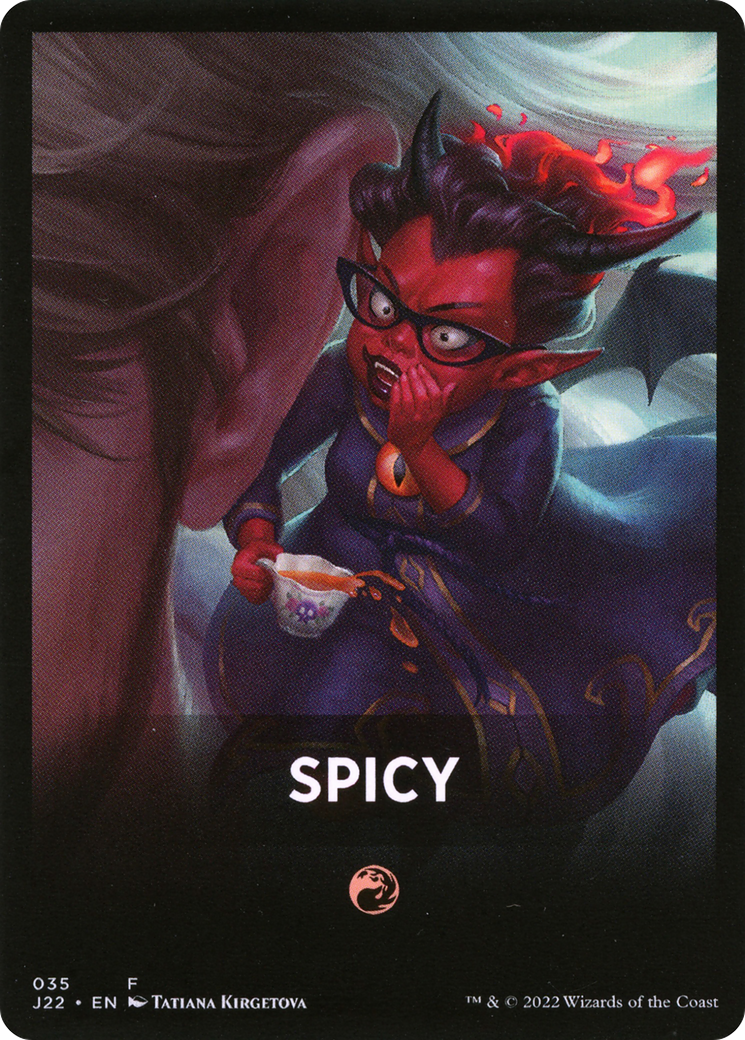 Spicy Theme Card [Jumpstart 2022 Front Cards] | Clutch Gaming