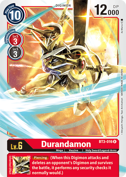 Durandamon [BT3-016] [Release Special Booster Ver.1.5] | Clutch Gaming