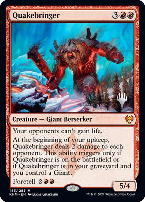 Quakebringer (Promo Pack) [Kaldheim Promos] | Clutch Gaming