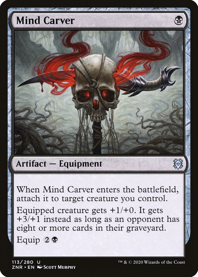 Mind Carver [Zendikar Rising] | Clutch Gaming