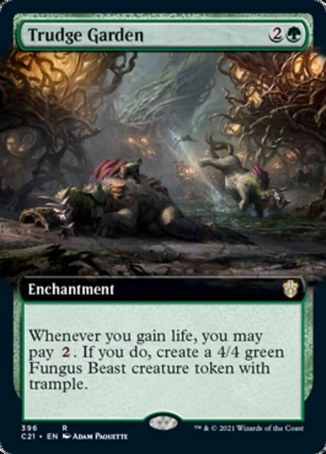 Trudge Garden (Extended Art) [Commander 2021] | Clutch Gaming